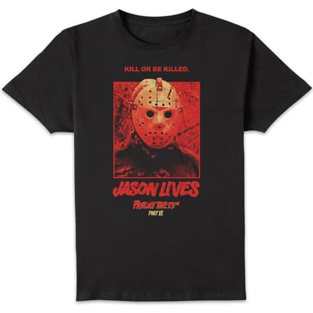 Friday 13th Jason Lives Men's T-Shirt - Zwart - S
