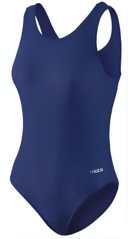 BECO Badpak - Dames - Polyamide/elastaan - Donkerblauw - Maat 38