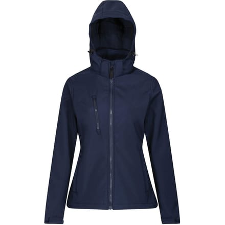 Regatta Dames/dames Venturer 3-lagige Membraan Soft Shell Jacket (Marine)