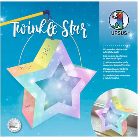 Lantaarnknutselkit "Twinkle Star" - Feeënstof