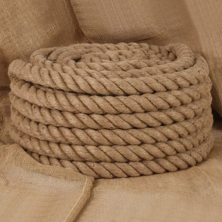 vidaXL - Touw - 5 - m - lang - 40 - mm - dik - jute