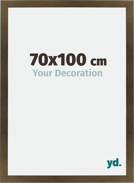 Your Decoration - Fotolijst 70x100 cm - MDF - Brons Decor - Mura