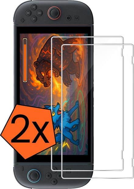 Screenprotector - Geschikt voor Nintendo Switch 2 Screenprotector Bescherm Glas - Tempered Glass Geschikt voor Nintendo Switch 2 Screen Protector - 2 PACK