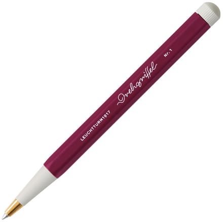 Leuchtturm Drehgriffel Gel port red