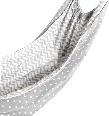Babyhangmat - Baby schommel - Rustig slapen - Machinewasbaar ontwerp - 130x100 cm - Grijs