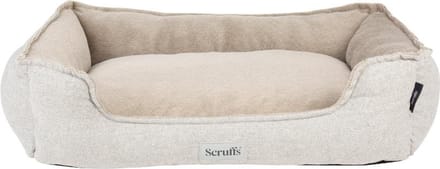 Scruffs Harvard Box Bed - Orthopedische Hondenmand - Memory Foam - XXL - Pearl Grey - 110 x 85 cm