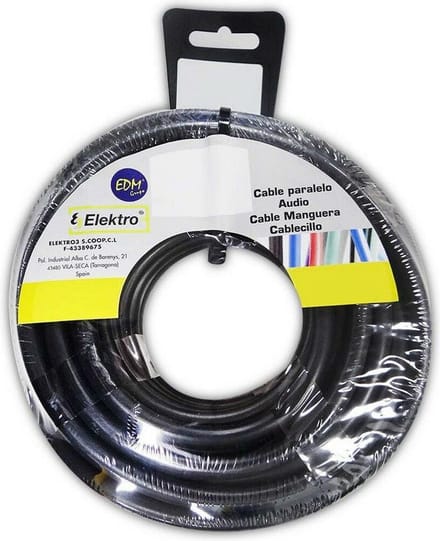 Kabel EDM 3 x 1,5 mm Zwart 15 m