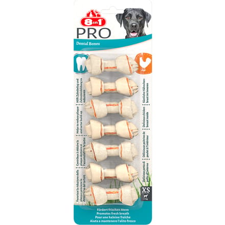 8in1 Delights Pro Dental - Kip - Hondensnacks - XS