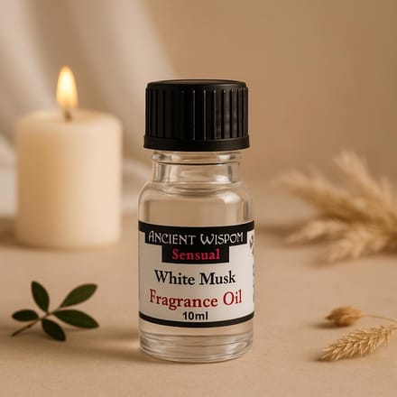 Geurolie voor Aroma Diffuser - Witte Musk - 10ml - Geurverspreider