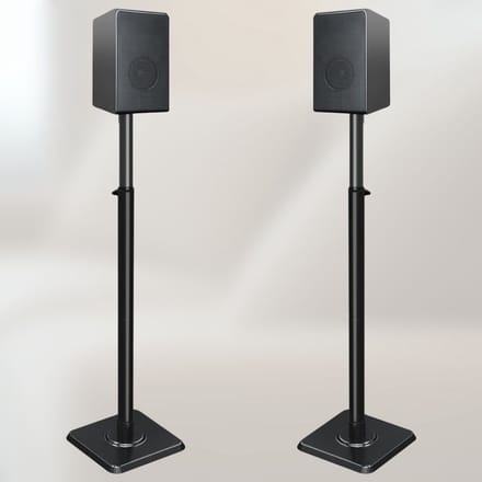 CRLYN® Luidspreker Standaard - Vloerstandaard - Luidspreker Standaard - Zwart