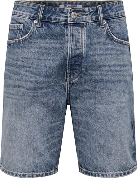 ONLY&SONS - ONSEDGE MB GREEN 3227 TAI DNM SHORTS - Heren - Bermuda shorts