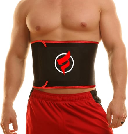 Verstelbare Taille Trimmer Sauna Riem voor Buik en Onderrug Ondersteuning