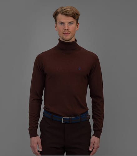Laurent Vergne - Coltrui- Bruin - Maat S - Slim Fit