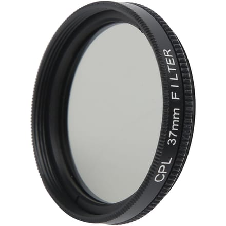 Junestar Filtre d'objectif CPL 37mm Objectif polarisant pour Canon Nikon Sony Olympus Fuji Objectif white
