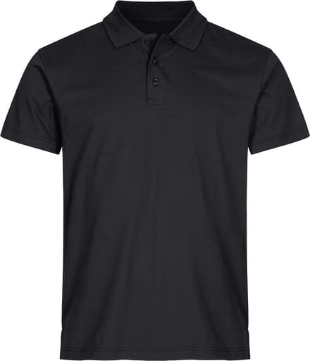 Clique Basic Polo 028230 - Zwart - L
