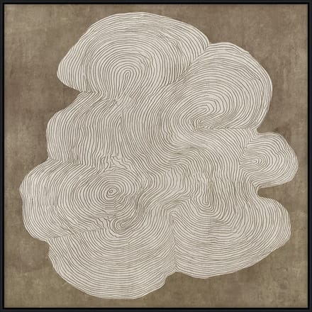Schilderij Woodpulse 70x70cm