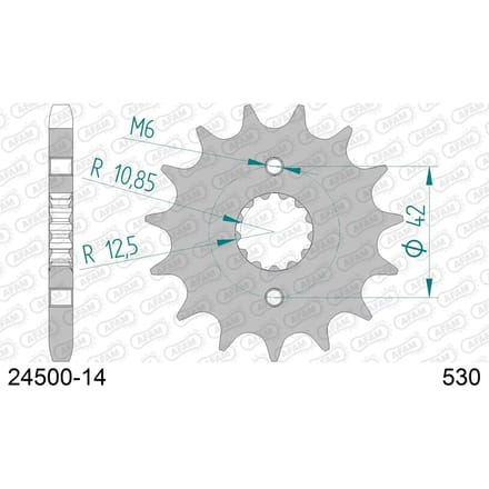 Tandwiel Afam 530 14 dents