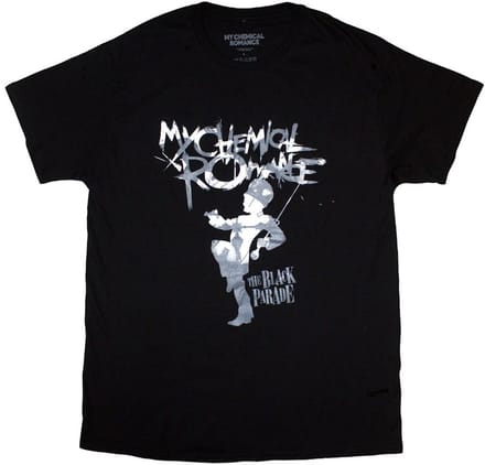 My Chemical Romance - Clock Logo Heren T-shirt - M - Zwart
