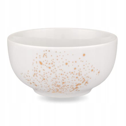 Elegante porseleinen Kom 500 ml met gouden accent