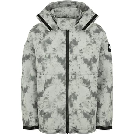 Weekend Offender lange mouwen grijs geroest heren capuchonjack JKAW2118 GRIJS GEROEST