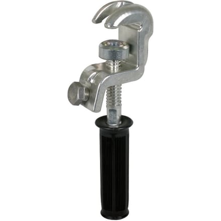 Universele aardklem D 20/25mm T 18mm met handvat - 774234
