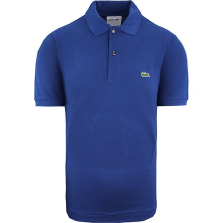 Lacoste Klassiek Fit Heren Blauw Poloshirt