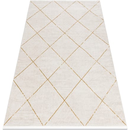 Kleden Rugsx Modern tapijt DUKE 51245 crème / goud 140x190 cm