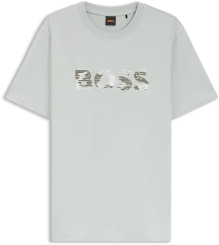 HUGO BOSS Orange T-shirt Te_Insignia Silver (50556009 - 043)
