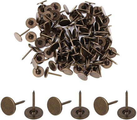 Platte pinnen 200st zware duimspijkers - dailygoods