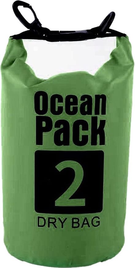 Nixnix® - Waterdichte Tas - Dry bag - 2L - Groen - Ocean Pack