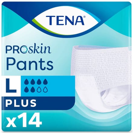 Tena Proskin Pants Plus Large - 1 pak van 14 stuks