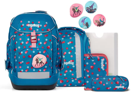 ergobag Schooltas Maxi-Set 6-delig VoltiBär Blauw