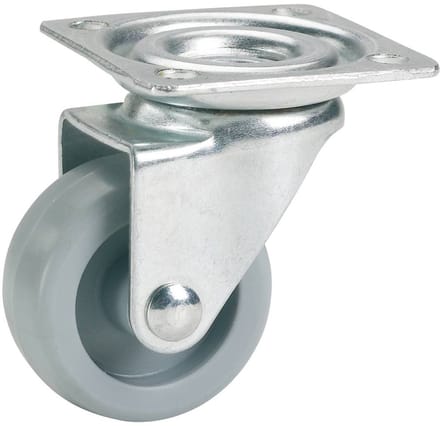 dörner + helmer Zwenkwiel Wieldiameter: 25 mm Draagvermogen (max.): 15 kg 1 stuk(s)
