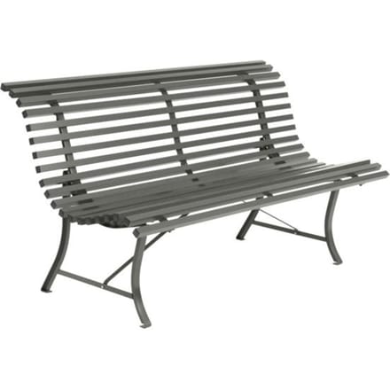 Fermob - LOUISIANE bank - 150 x 80 x 72 cm - 48 rozemarijn mat - groen
