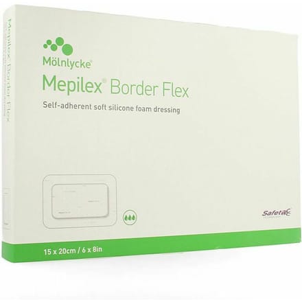 Mepilex Border Flex Verb 15x20cm 5 595600