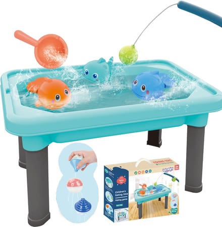 Woopie Watertafel 3in1 Zandbak Spel Vissen 6 St. - UNI