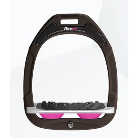 Ultra Grip Inclinatie Beugels Bruin/grijs/roze Flex-On Green Composite