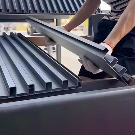 Aluminium Dakpanelen - Golfplaten Dakbedekking - Dak Beschermen - Efficiënte Waterafvoer - 08-2 m - Grijs