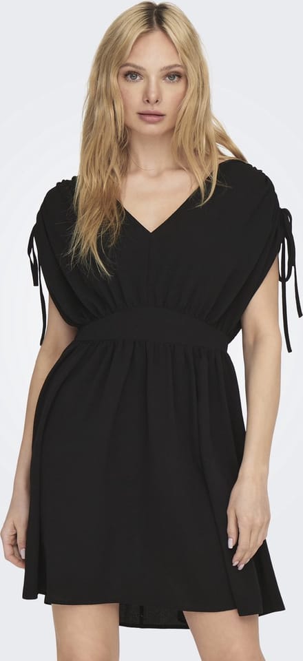 ONLY - ONLNOVA LUX S/S SIRI DRESS SOLID PTM - Dames - Mini jurken