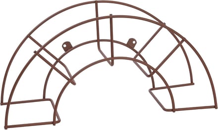 Grote roestvrijstalen slanghouder 46 x 15 x 26 cm