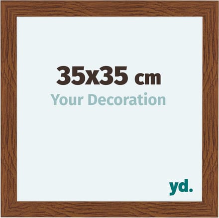 Your Decoration - Fotolijst 35x35 cm - MDF - Eiken Rustiek - Como