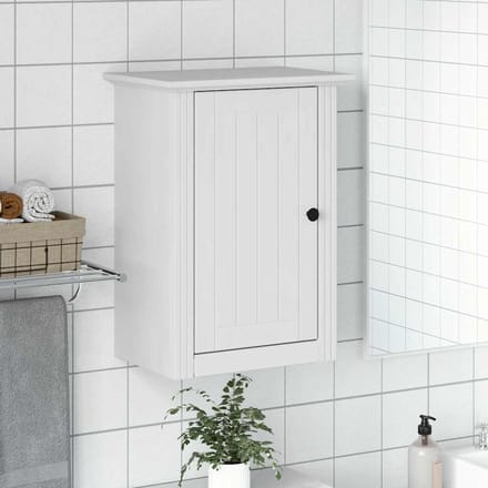 Meuble Haut Mural de Salle de Bain BODO Blanc 44 x 30 x 60 cm