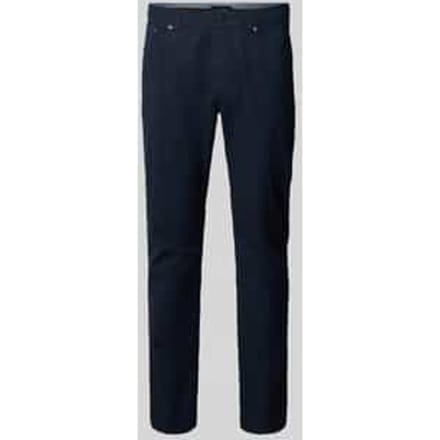 Regular fit stoffen broek met katoen- aandeel en 5-pocketmodel