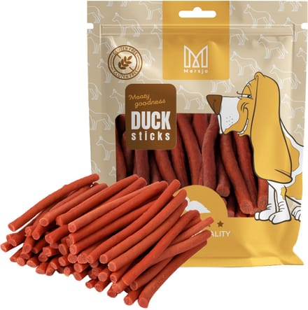 Mersjo - Hondensnack - Kabanosy met Eend - 500g