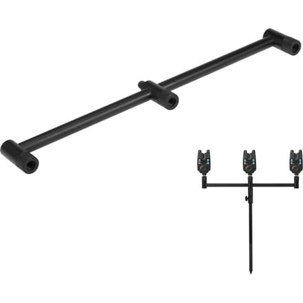 Karpervissen Buzz Bars Hengelhouder Hengelsteun Visserijalarm 36cm  1pcs gray
