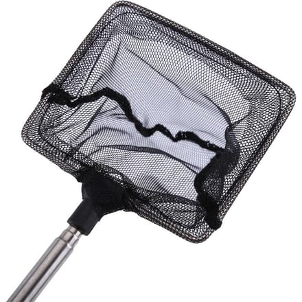 Vissenkom Aquarium Accessoires Net Mini Verstelbaar Telescopisch Vissen Garnalen Schepnet Type 1 gray