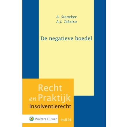 De Negatieve Boedel - A. Steneker