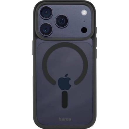 HAMA hoesje geschikt voor Iphone 17 Pro - Extreme Protect - Magsafe - Zwart