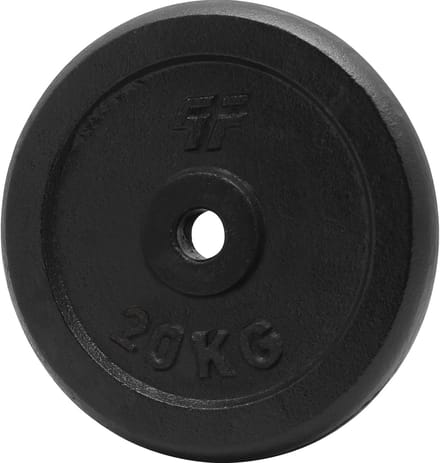Gietijzeren gewichtsdoos 20kg - diameter 29mm
