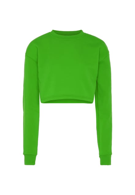 Mymo Sweatshirt Dames Sappig groen